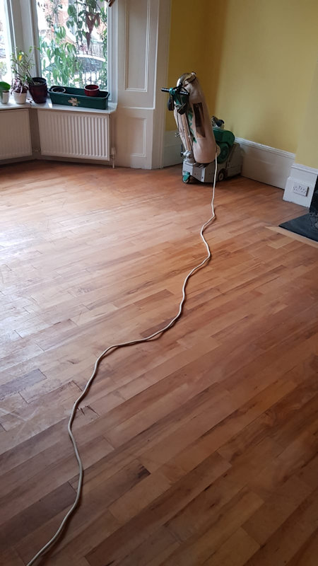 Floor sanding picture