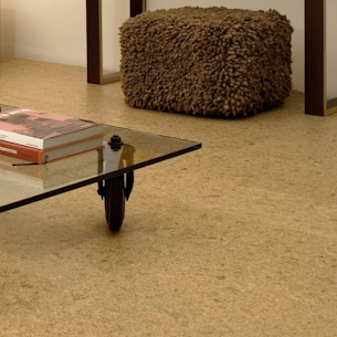 cork floor fitting