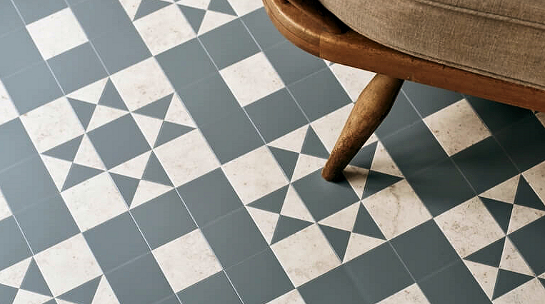 A tile effect Amtico floor