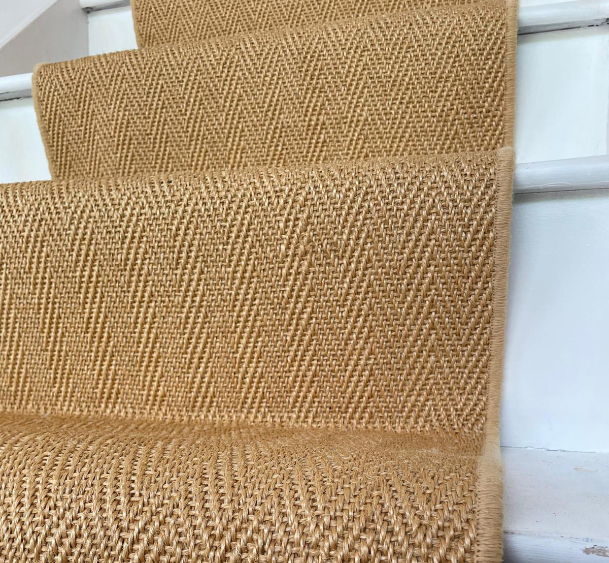 Cavendish deVere sisal herringbone stair runner