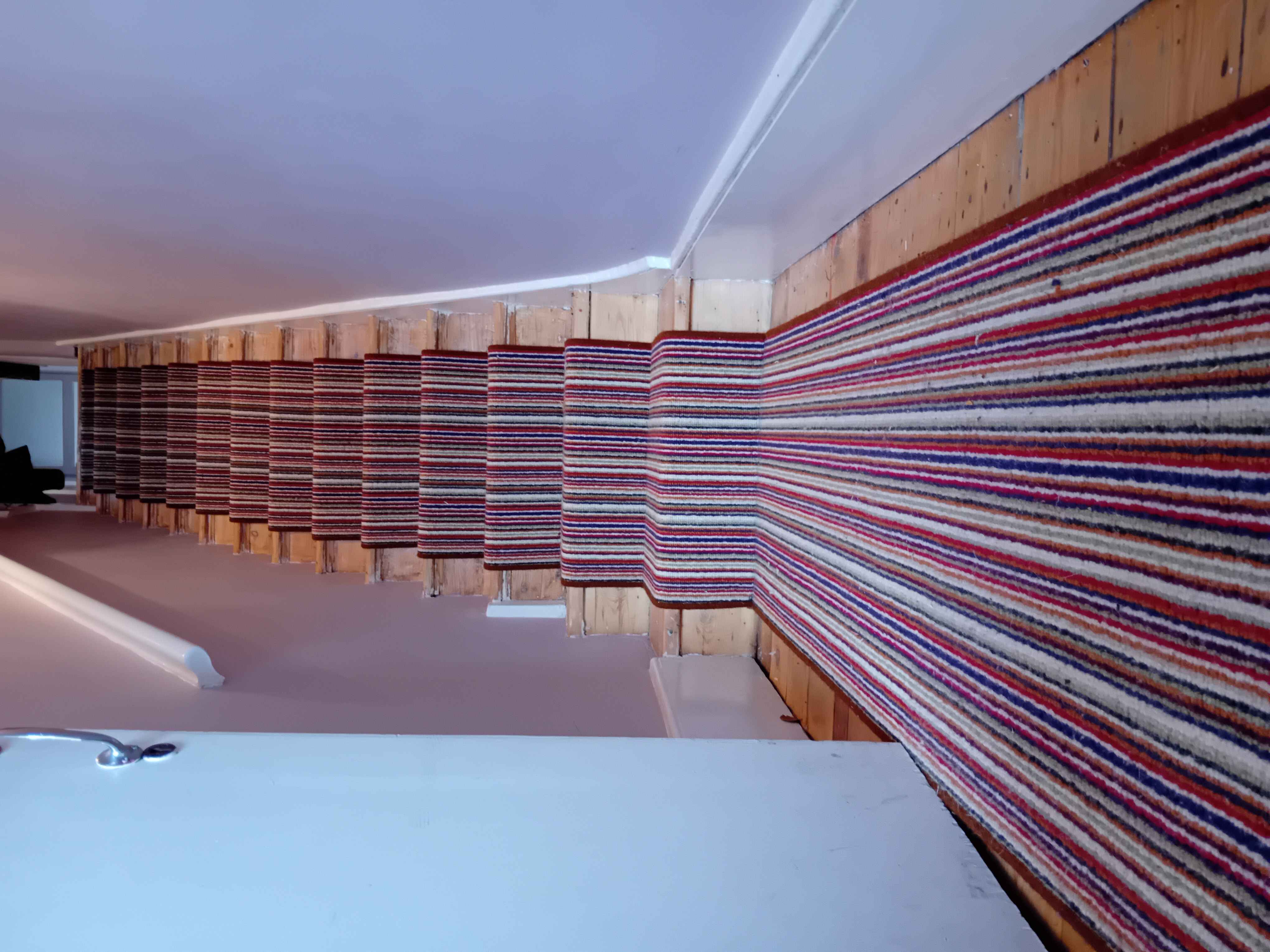 Mississippi stripe stair runner